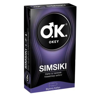 Okey Sımsıkı Prezervatif 10lu - Okey