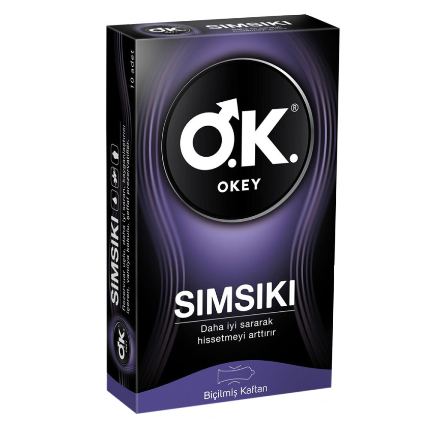 Okey Sımsıkı Prezervatif 10lu - 1
