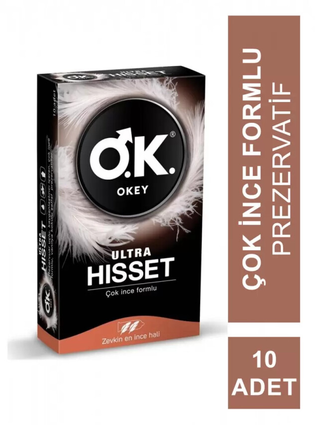 Okey Ultra Hisset 10'lu Prezervatif - Okey