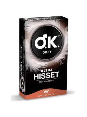 Okey Ultra Hisset 10'lu Prezervatif - 2