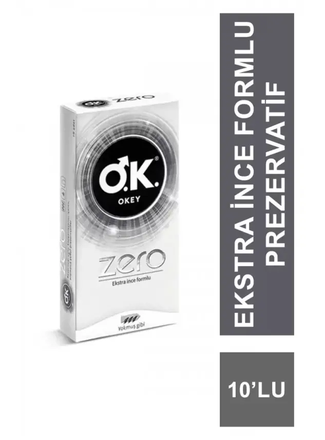 Okey Zero Ekstra İnce Formlu Prezervatif 10'lu - 1