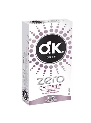 OUTLET - Okey Zero Extreme Prezervatif 10 Adet - Okey