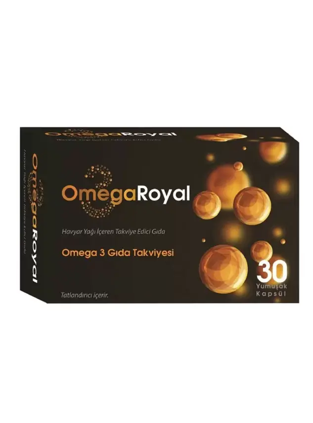 Omega Royal Omega 3 Takviye Edici Gıda 30 Yumuşak Kapsül - 1