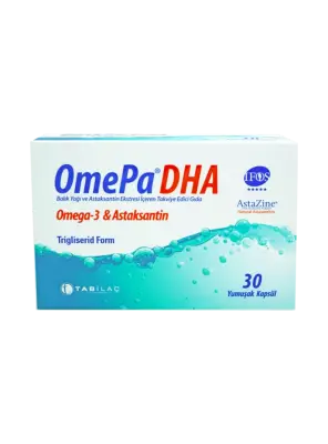OmePa DHA 30 Kapsül - Tabilaç