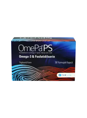 OmePa PS Omega3 & Fosfatidilserin 30 Kapsül - Tabilaç