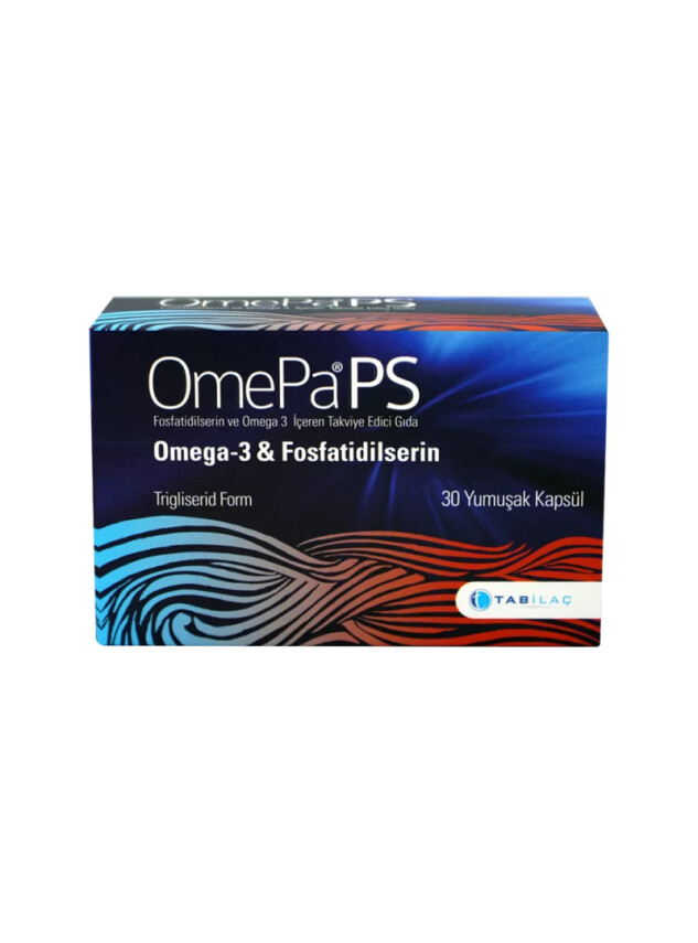 OmePa PS Omega3 & Fosfatidilserin 30 Kapsül - Tabilaç