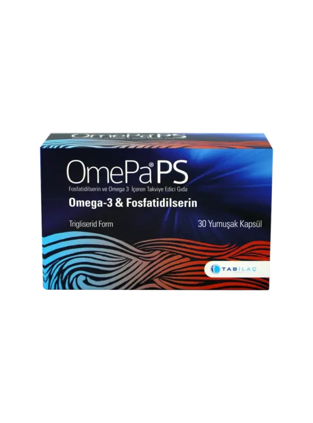 OmePa PS Omega3 & Fosfatidilserin 30 Kapsül - 1