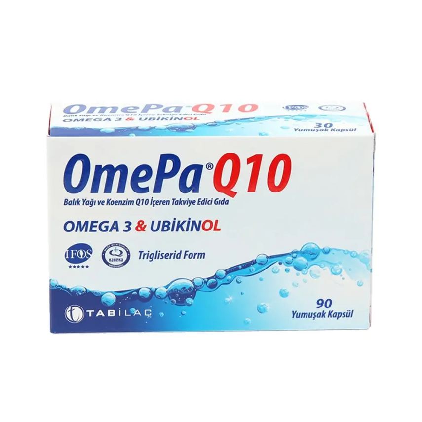 Omepa-Q10 Omega3 Ubiquinol 90 Kapsül - 1
