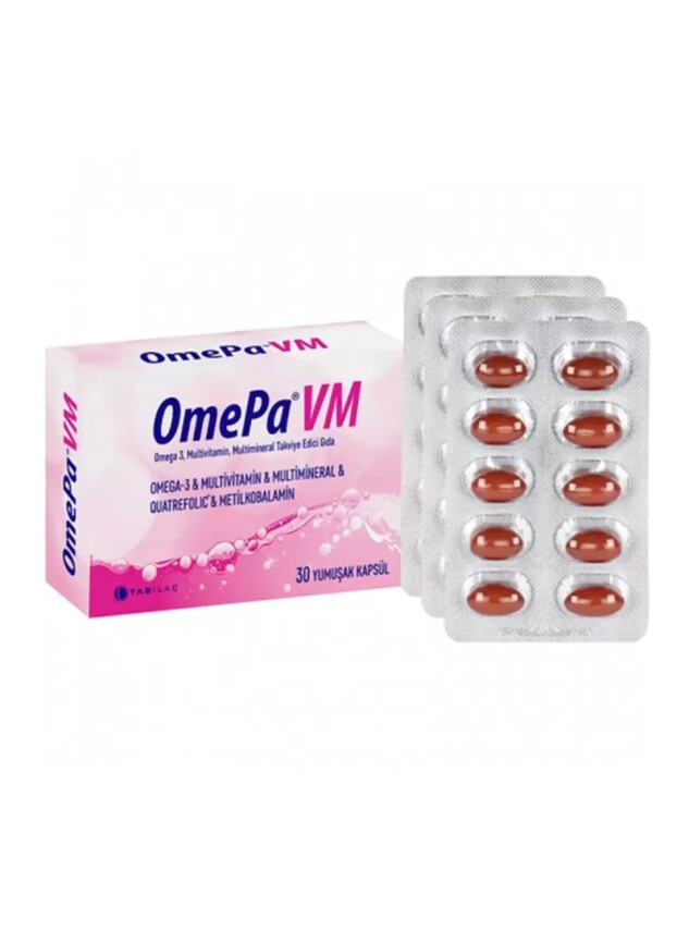 OmePa VM 30 Yumuşak Kapsül - Tabilaç