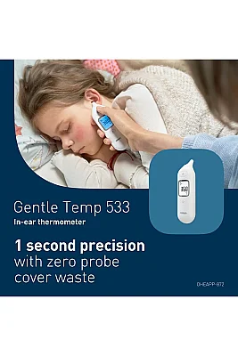 Omron Gentle Temp E533 Kulaktan Ateş Ölçer - 6