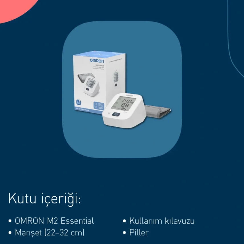 Omron M2 Essential Tansiyon Aleti - 3