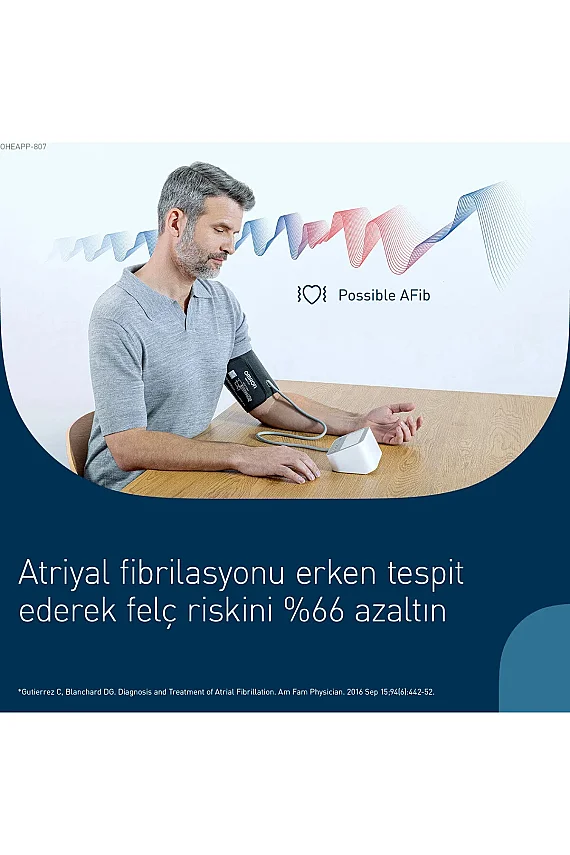 Omron M3 Comfort Afib HEM-7196-FLE Koldan Dijital Tansiyon Aleti - 2