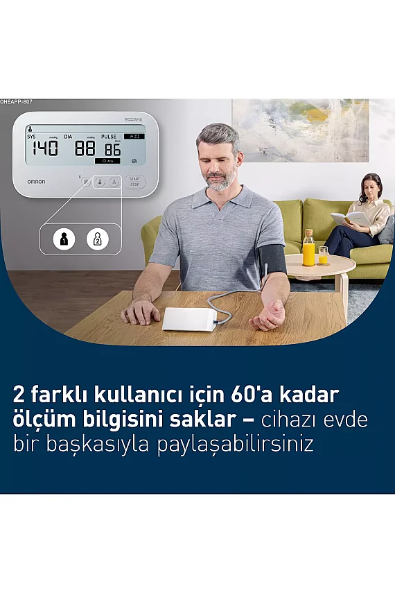 Omron M4 Connect A Fib Tansiyon Aleti - 1