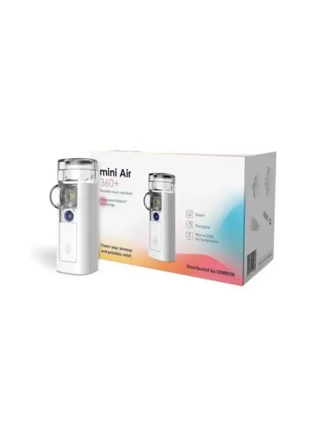 Omron Mini Air 360+ Taşınabilir Mesh Nebülizatör - 1