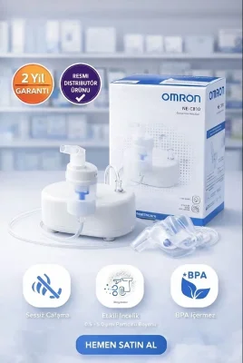 Omron NE-C810 Kompresörlü Nebülizatör Cihazı - 1