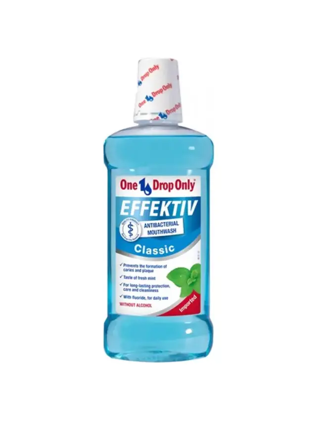 One Drop Only Effektiv Classic Alkolsüz Ağız Gargarası 500 ml - 1