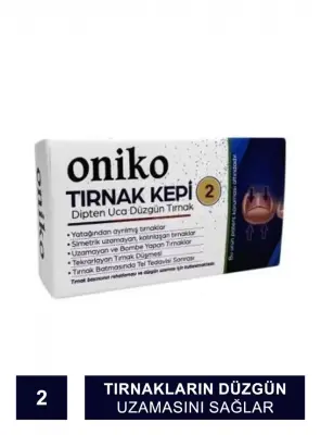 Oniko Tırnak Kepi 2 - 3