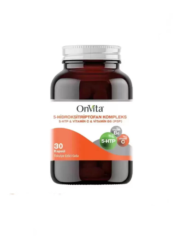 OnVita 5-Hidroksitriptofan Kompleks 30 Kapsül - OnVita