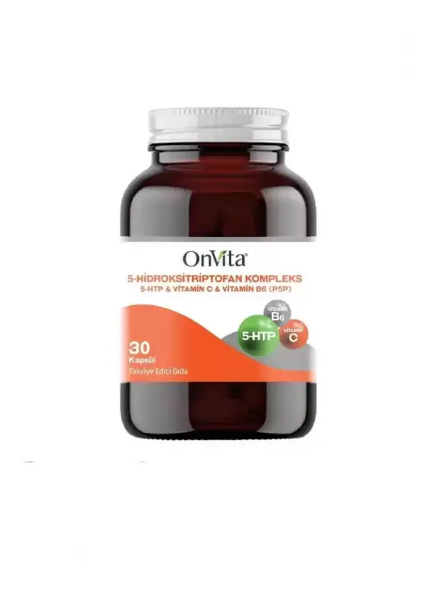 OnVita 5-Hidroksitriptofan Kompleks 30 Kapsül - 1
