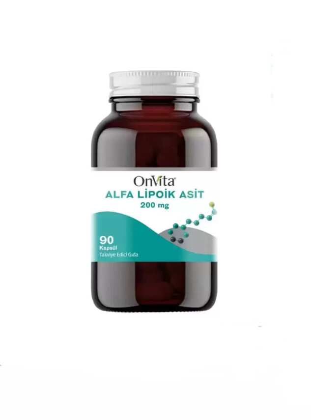 OnVita Alfa Lipoik Asit 200mg 90 Kapsül - OnVita