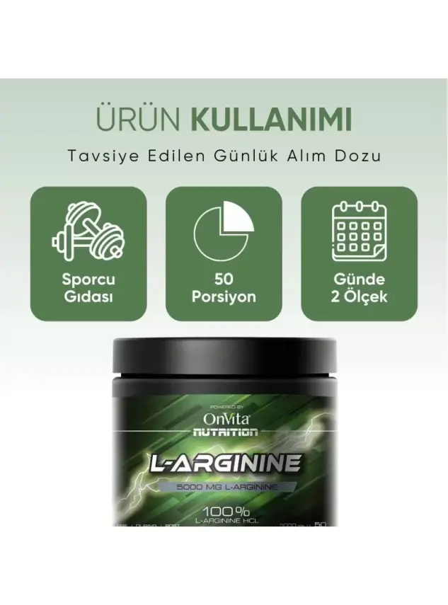 OnVita L-Arginine 5000Mg 300gr - 2