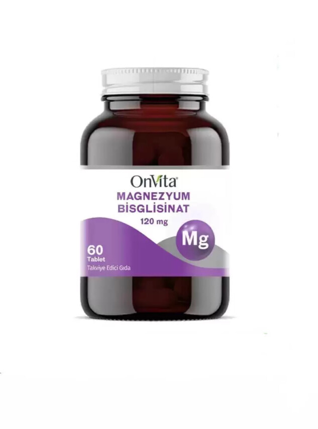 OnVita Magnezyum Bisglisinat 120mg 60 Tablet - OnVita