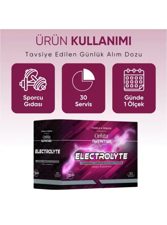 OnVita Nutrition Electrolyte 30 Saşe - 2
