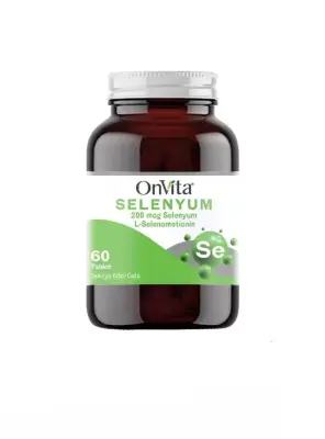 OnVita Selenyum 200mcg 60 Tablet - OnVita
