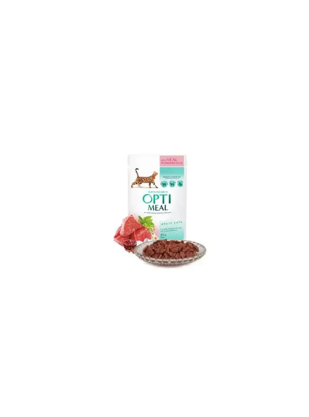 Optimeal Dana Etli Kızılcık Soslu Yaş Ked.Mam.85G - 1