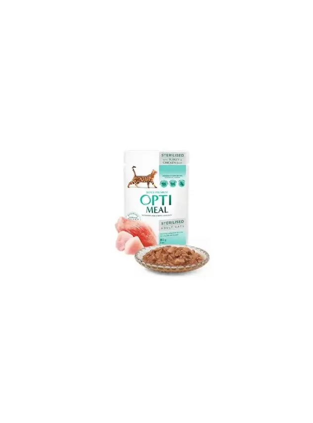 Optimeal Tavuklu Hindili Sos Tahılsız Yaş Kısır Ked.Mam.85G - 1