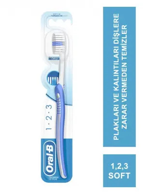 Oral-B 1.2.3 Indicator Soft - Yumuşak - Diş Fırçası - 2