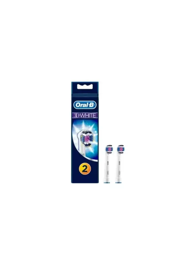 Oral-B 3D White Diş Fırçası Yedek Başlığı 2 Adet - 1