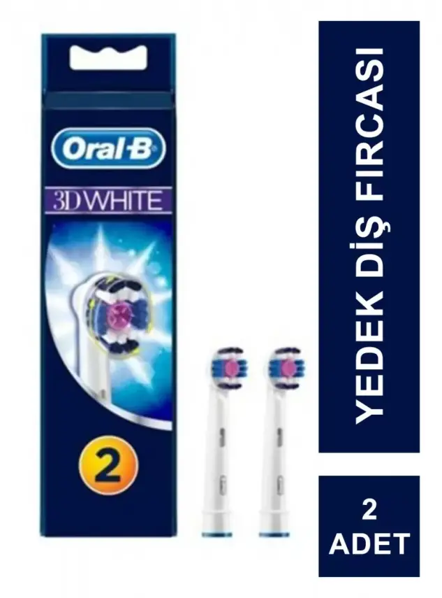 Oral-B 3D White Diş Fırçası Yedek Başlığı 2 Adet - 2