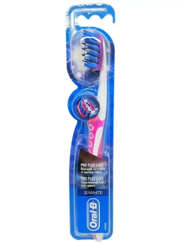 Oral-B 3D White Pro-Flex Luxe Diş Fırçası Soft - 1