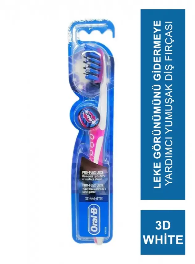 Oral-B 3D White Pro-Flex Luxe Diş Fırçası Soft - 2