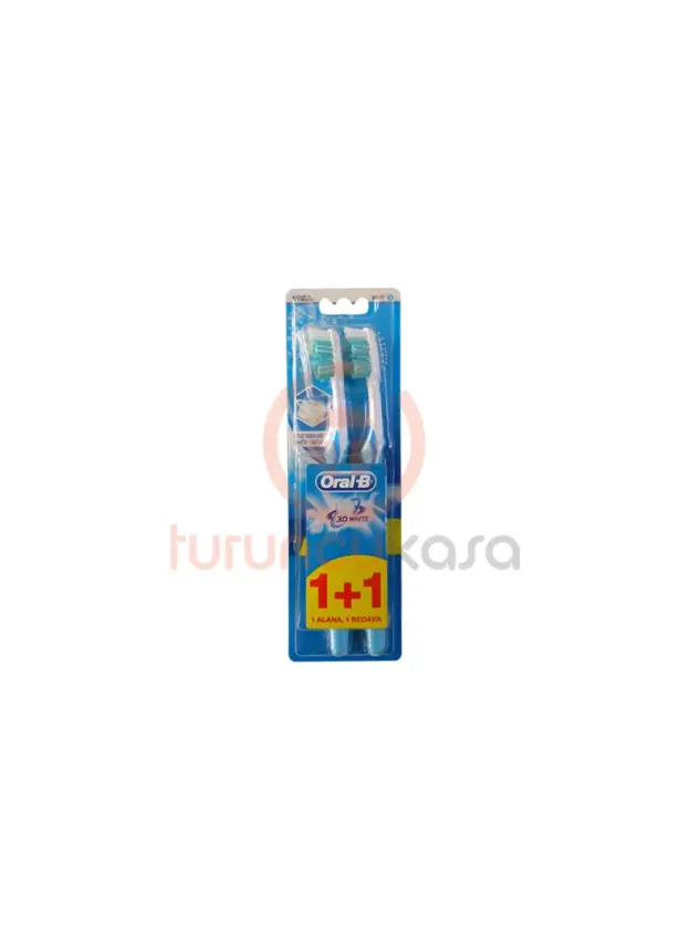 Oral-B 3D Whitediş Fırcası 1+1 Medium - 1