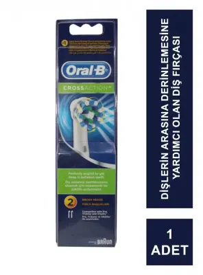 Oral-B Cross Action Diş Fırçası Yedek Başlığı 2 Adet - 2