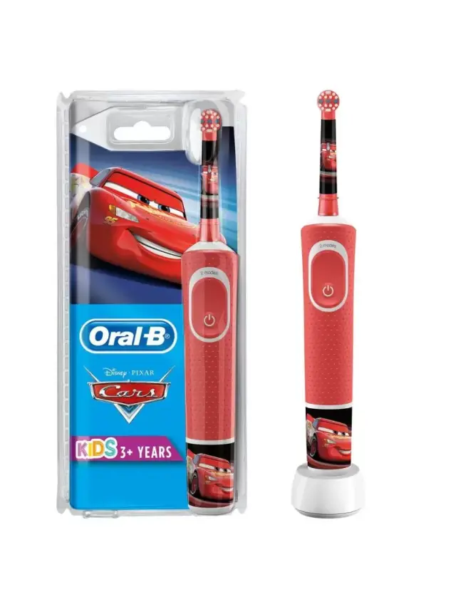 Oral-B D100 Vitality Cars Özel Seri Çocuklar İçin Şarj Edilebilir Diş Fırçası - 1