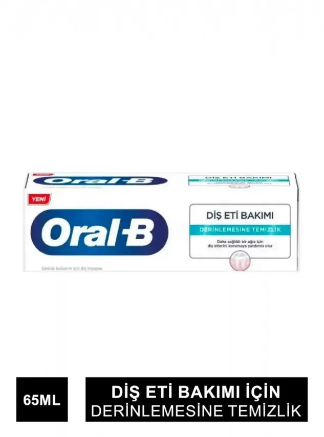 Oral-B Diş Eti Bakımı Derinlemesine Temizlik Diş Macunu 65 ml - 1