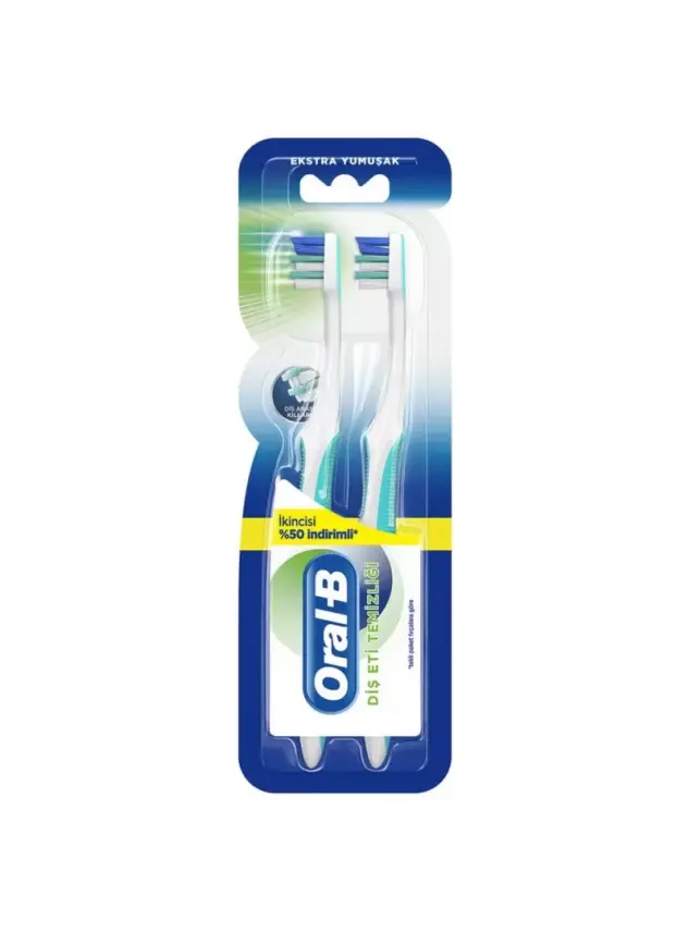 Oral-B Diş Eti Temizliği Diş Fırçası 1+1 - 1