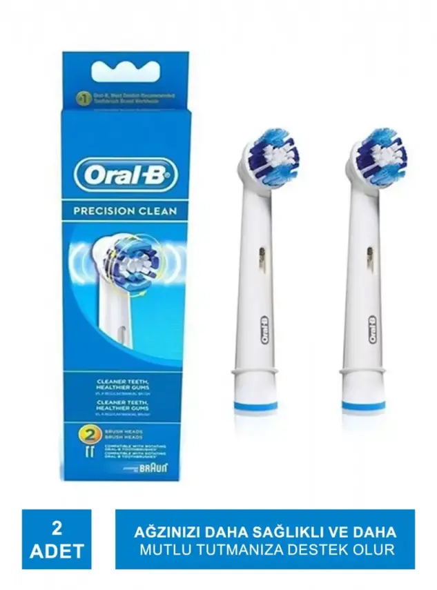Oral-B Diş Fırçası Yedek Başlığı Precision Clean 2 adet - 2