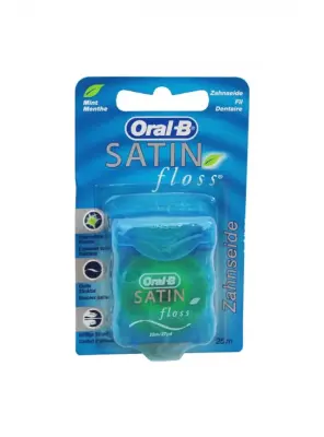 Oral-B Diş İpi Satin Floss Naneli 25 m - 1