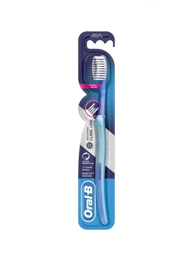 Oral-B Pro-Expert Clinic Line Ortho Brush Yumuşak Diş Fırçası - 1