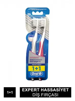Oral-B Pro Expert Hassasiyet Diş Fırçası 1+1 - 1
