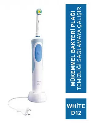 Oral-B Şarj Edilebilir Diş Fırçası Vitality 3D White D12 - 2