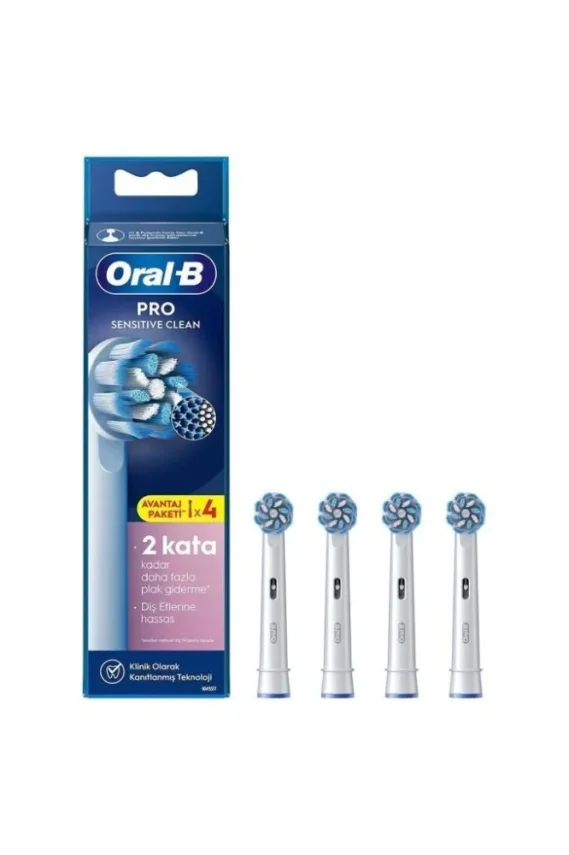 Oral-B Şarjlı Diş Fırçası Yedek Başlığı Pro Sensitive 4 adet - 1