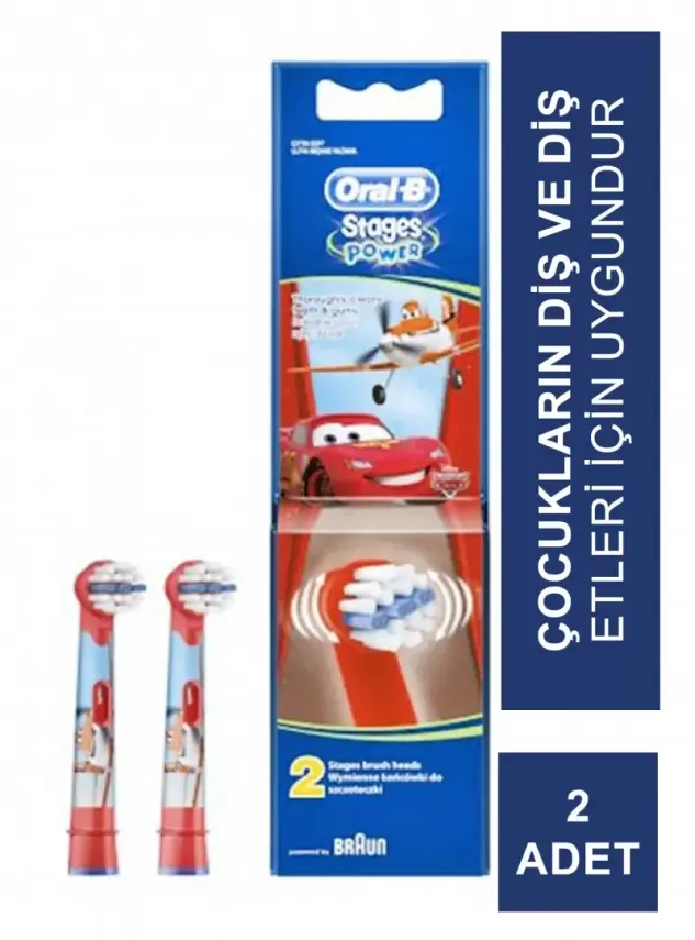 Oral-B Stages Diş Fırçası Yedek Başlığı Çocuklar İçin 2 Adet - 5