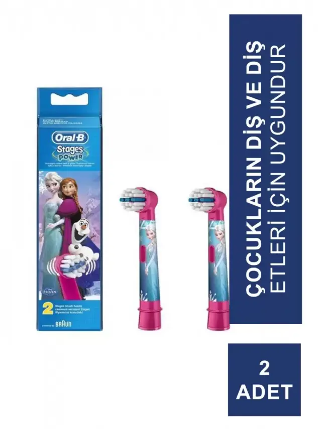 Oral-B Stages Diş Fırçası Yedek Başlığı Çocuklar İçin 2 Adet - 7