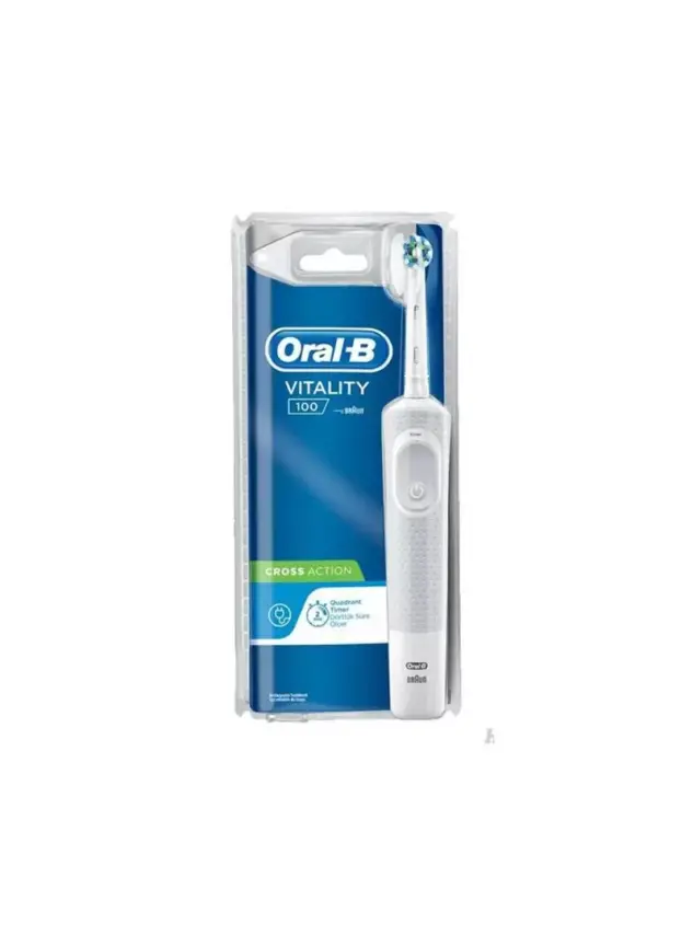 Oral-B Vıtalıty 100 Cross Action White Elektrikli Diş Fırçası Beyaz - 1