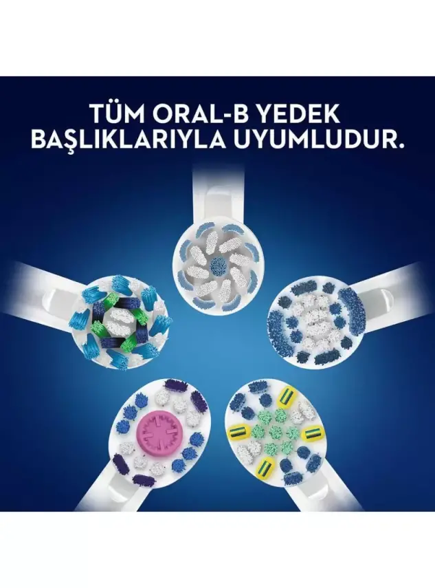Oral-B Vıtalıty 100 Cross Action White Elektrikli Diş Fırçası Beyaz - 2